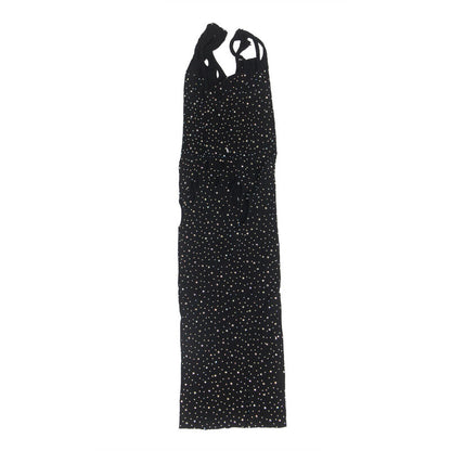 Subblime952198 Fishnet Dress With Brilliant Diamonds Black One Size | Niks.fi verkkokauppa