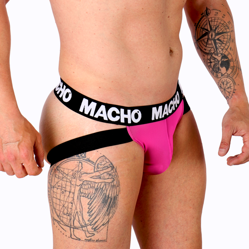 Machomx28Fr Jock Pink Neon L | Niks.fi verkkokauppa
