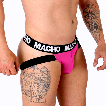 Machomx28Fr Jock Pink Neon L | Niks.fi verkkokauppa