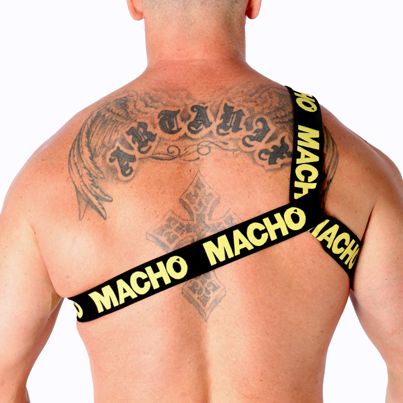 Machoroman Harness Yellow L/Xl | Niks.fi verkkokauppa