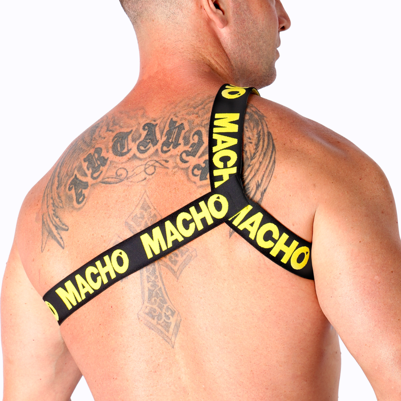 Machoroman Harness Yellow L/Xl | Niks.fi verkkokauppa