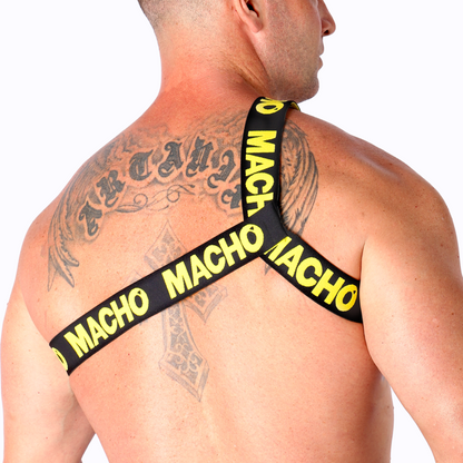 Machoroman Harness Yellow L/Xl | Niks.fi verkkokauppa