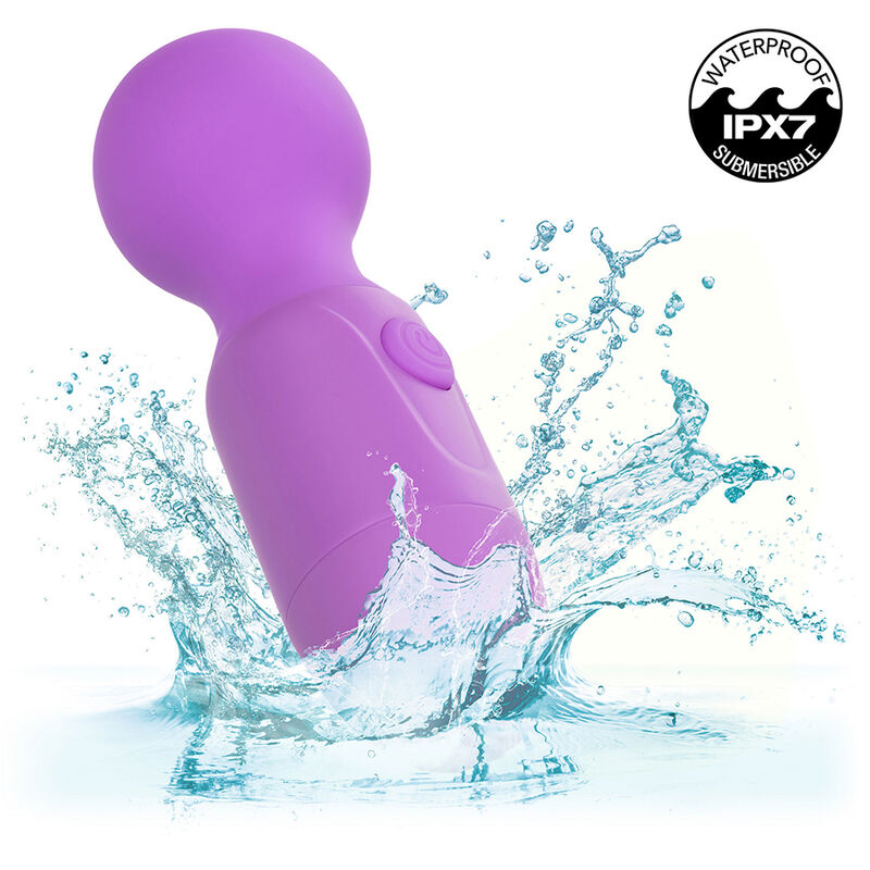 First Time Rechargeable Massager 10 Vibrations Purple | Niks.fi verkkokauppa