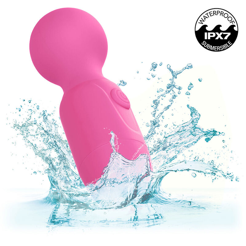 First Time Rechargeable Massager 10 Vibrations Pink | Niks.fi verkkokauppa