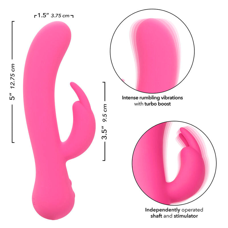 First Time Vibrator Rabbit Rechargeable Pink | Niks.fi verkkokauppa