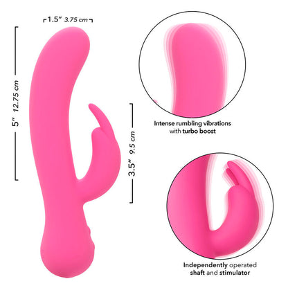 First Time Vibrator Rabbit Rechargeable Pink | Niks.fi verkkokauppa