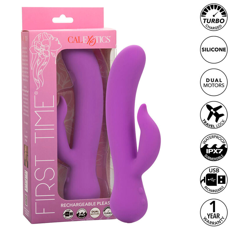 First Time Vibrator Pleaser Rechargeable Purple | Niks.fi verkkokauppa