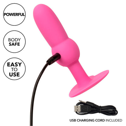 First Time Anal Plug Beaded Probe 10 Vibrations Pink | Niks.fi verkkokauppa