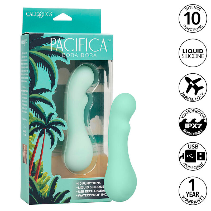 Pacifica Bora Bora Estimulator G Spot 10 Vibrations Aqua | Niks.fi verkkokauppa