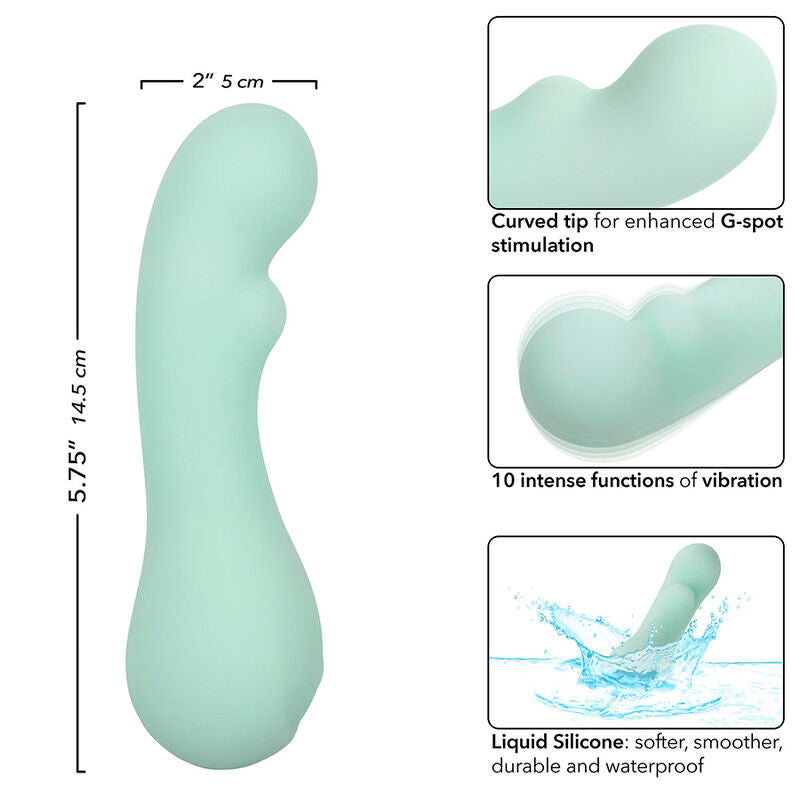 Pacifica Bora Bora Estimulator G Spot 10 Vibrations Aqua | Niks.fi verkkokauppa