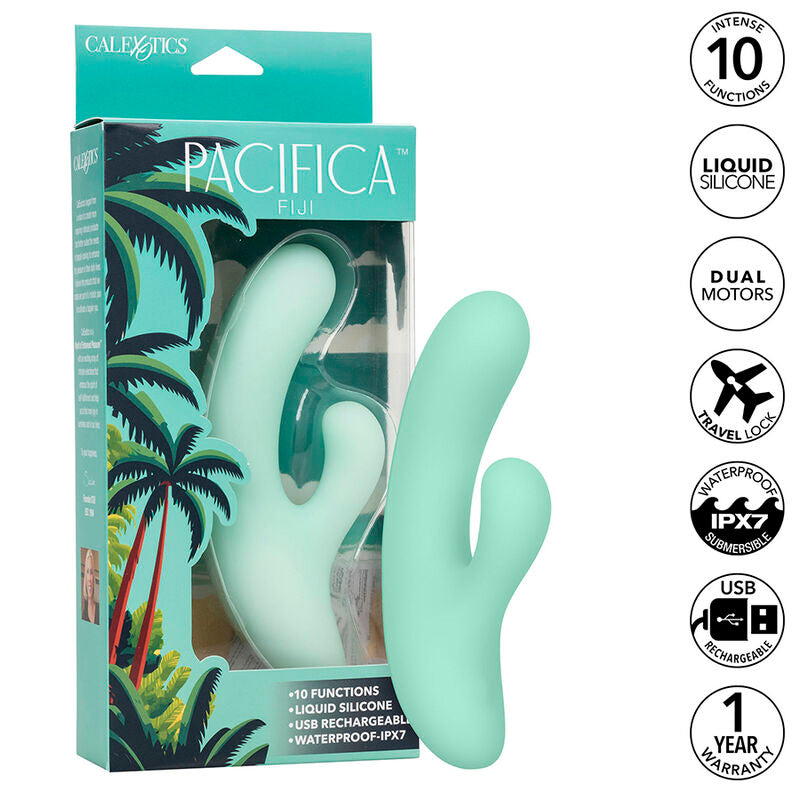 Pacifica Fiji Vibrator & Estimulator G Spot 10 Vibrations Aqua | Niks.fi verkkokauppa