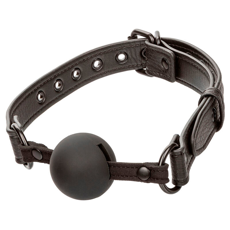 Nocturnal Ball Gag Silicone Black | Niks.fi verkkokauppa