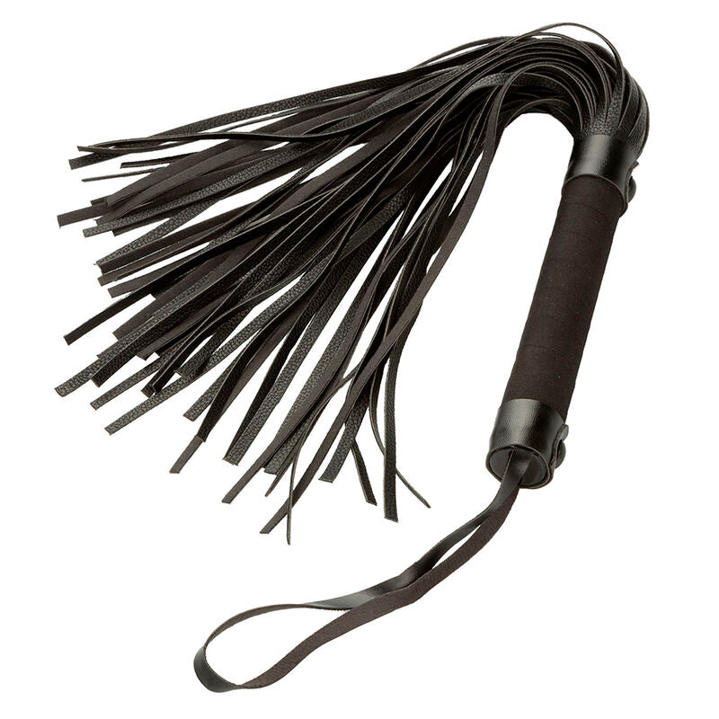 Nocturnal Flogger Leather Black | Niks.fi verkkokauppa