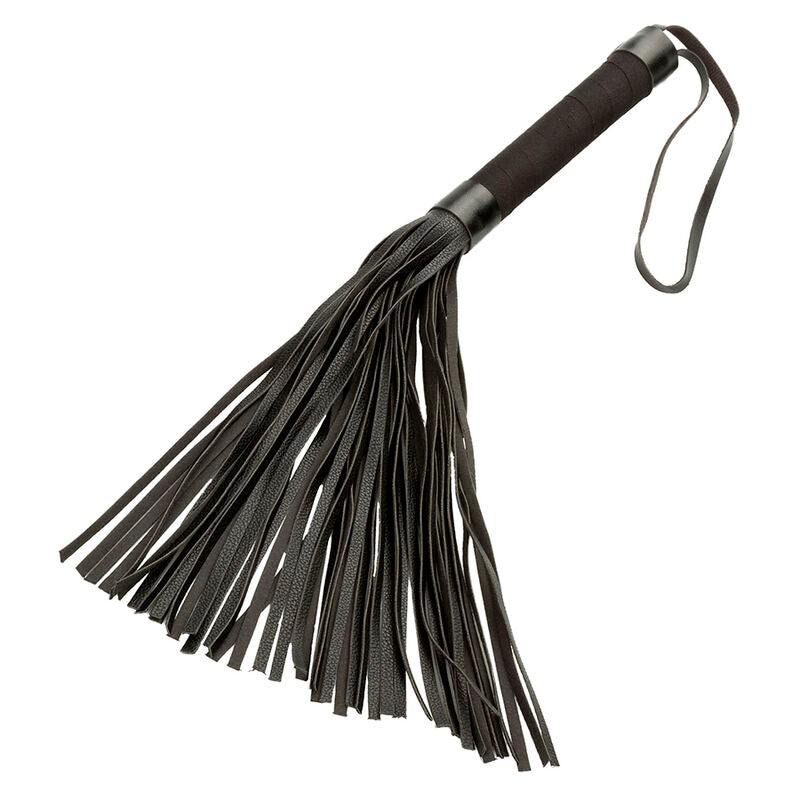 Nocturnal Flogger Leather Black | Niks.fi verkkokauppa