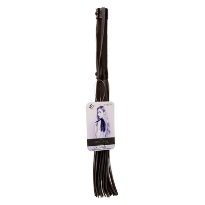 Nocturnal Flogger Leather Black | Niks.fi verkkokauppa