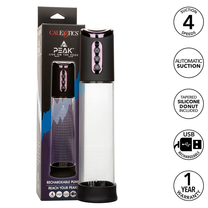 Peak Stimulating Wave Pump 4 Speed Black | Niks.fi verkkokauppa