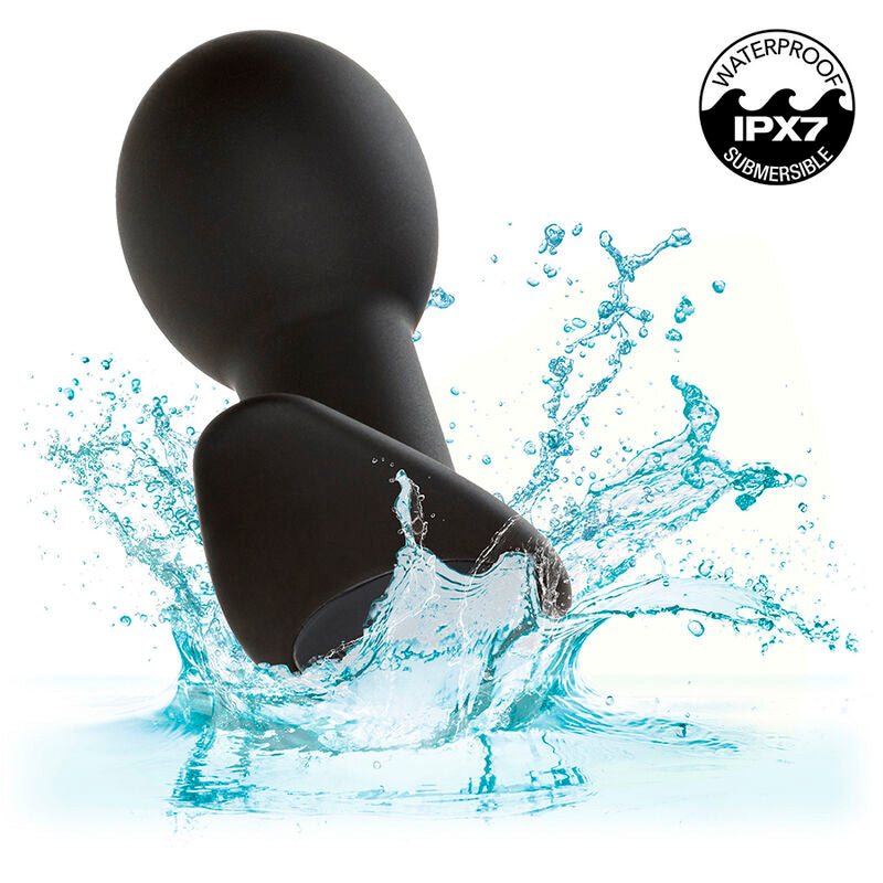 Rock Bottom Anal Plug 10 Vibrations Silicone Black | Niks.fi verkkokauppa