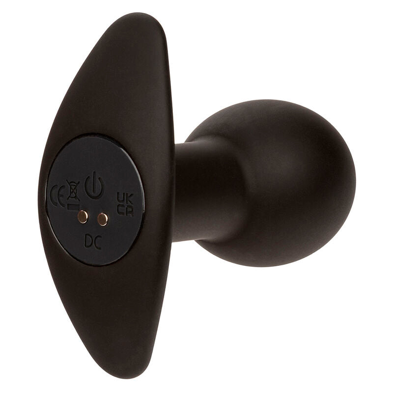Rock Bottom Anal Plug 10 Vibrations Silicone Black | Niks.fi verkkokauppa