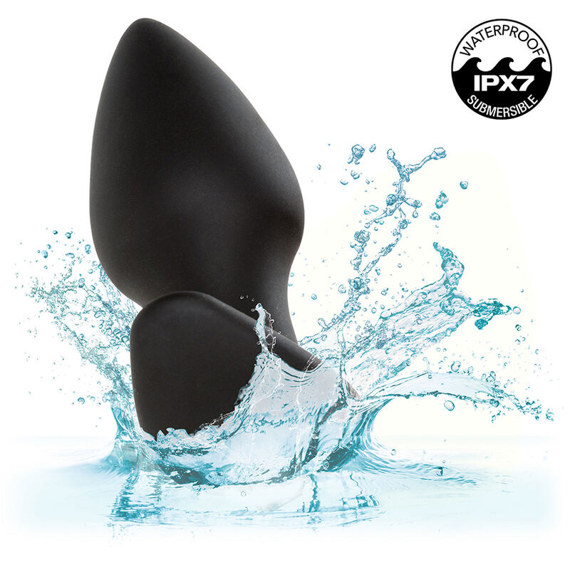 Rock Bottom Perfect Anal Plug 10 Vibrations Silicone Black | Niks.fi verkkokauppa