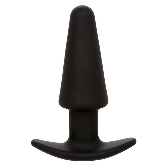 Rock Bottom Tapered Anal Plug 10 Vibraciones Silicone Black | Niks.fi verkkokauppa