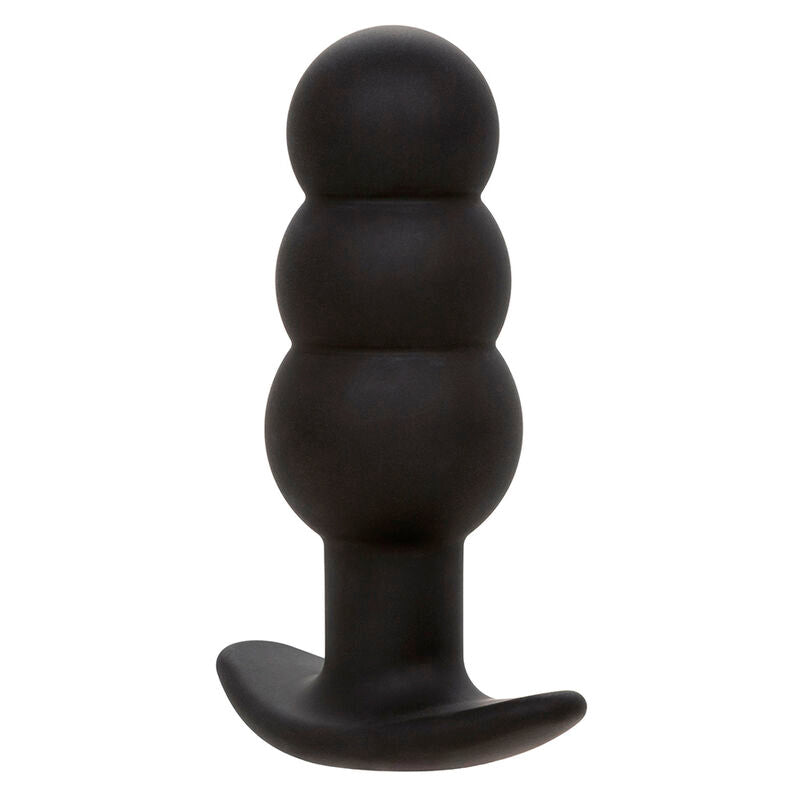 Rock Bottom Beaded Anal Plug 10 Vibrations Silicone Black | Niks.fi verkkokauppa