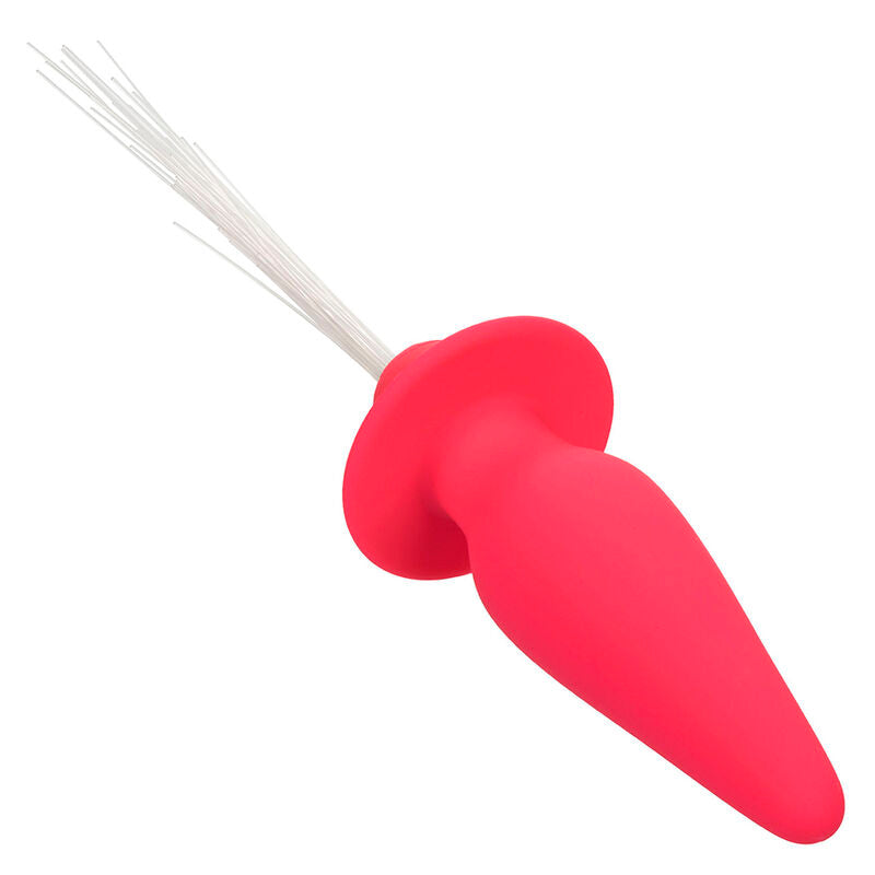 Southern Lights Light Up Anal Plug 10 Vibrations Silicone Pink | Niks.fi verkkokauppa