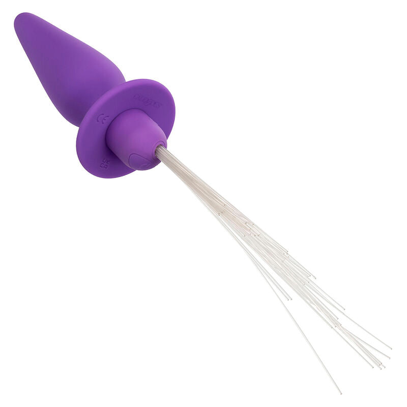 Southern Lights Light Up Anal Plug 10 Vibrations Silicone Purple | Niks.fi verkkokauppa
