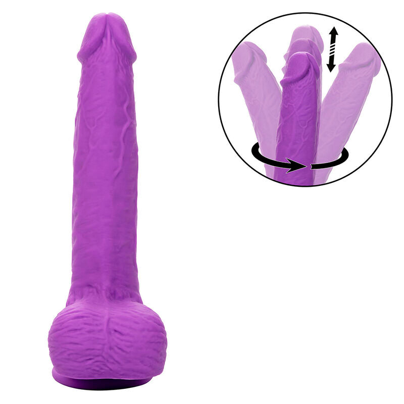 Studs Rechargeable And Rotating Vibrator 10 Vibrations Purple | Niks.fi verkkokauppa