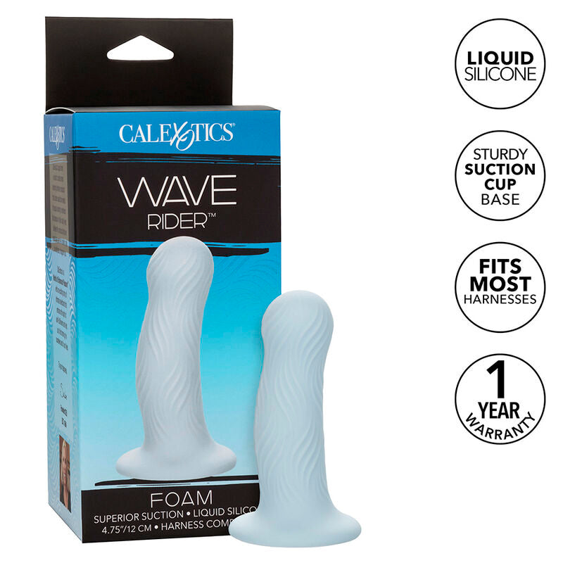 Wave Rider Foam Anal Plug Blue | Niks.fi verkkokauppa