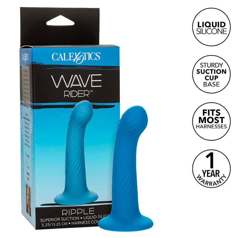 Wave Rider Ripple Anal Plug Blue | Niks.fi verkkokauppa