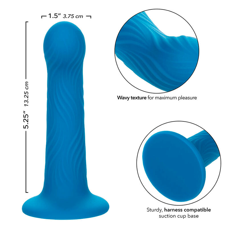 Wave Rider Ripple Anal Plug Blue | Niks.fi verkkokauppa