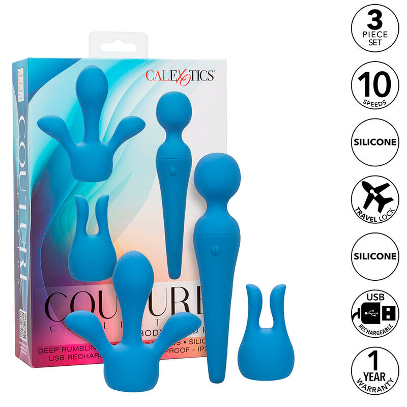 Couture Kit Vibrator Wand 10 Vibrations Blue | Niks.fi verkkokauppa
