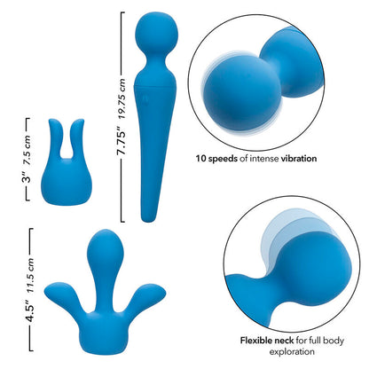 Couture Kit Vibrator Wand 10 Vibrations Blue | Niks.fi verkkokauppa