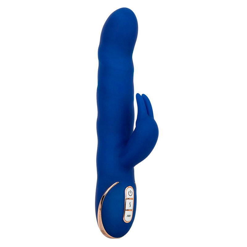 Jack Rabbit Vibrator Wave Motion Blue | Niks.fi verkkokauppa