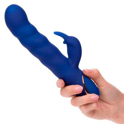 Jack Rabbit Vibrator Wave Motion Blue | Niks.fi verkkokauppa