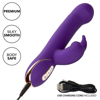 Jack Rabbit Vibrator And Stimulator 7 Vibration Levels And Stimulating Waves Blue | Niks.fi verkkokauppa