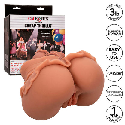 The Homecoming Queen Double Realistic Masturbator Caramel | Niks.fi verkkokauppa