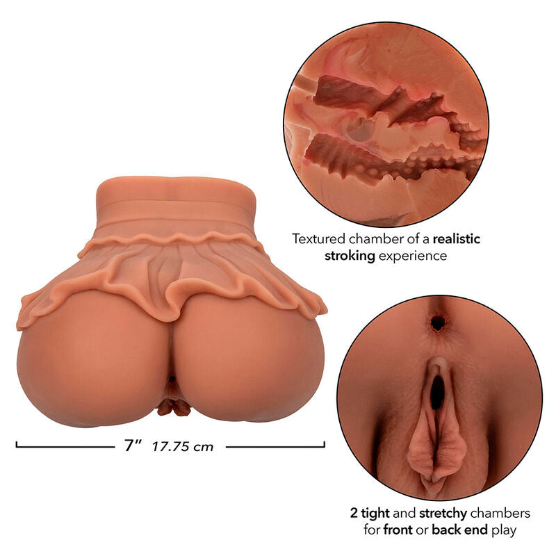 The Homecoming Queen Double Realistic Masturbator Caramel | Niks.fi verkkokauppa
