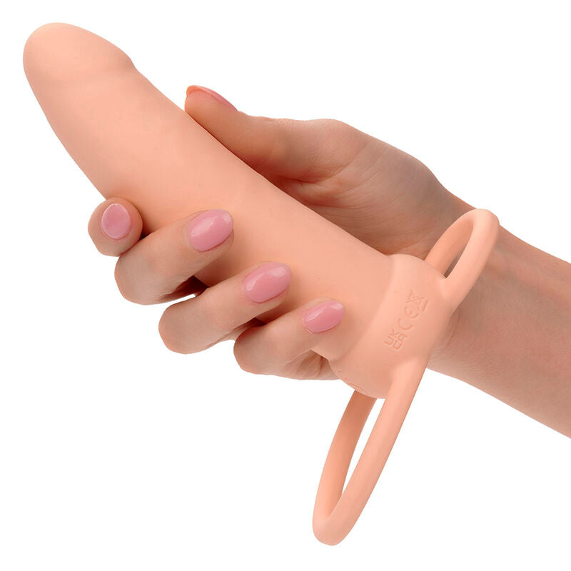 Maxx Thick Dual Penetrator 10 Vibrations Flesh | Niks.fi verkkokauppa