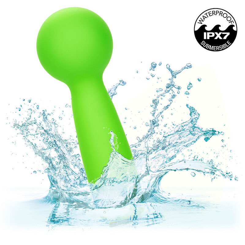 Neon Vibes The Bubbly Vibe Mini Massager 10 Vibrations Green | Niks.fi verkkokauppa