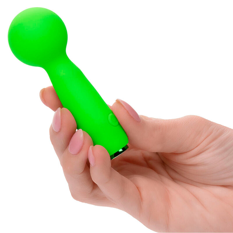 Neon Vibes The Bubbly Vibe Mini Massager 10 Vibrations Green | Niks.fi verkkokauppa
