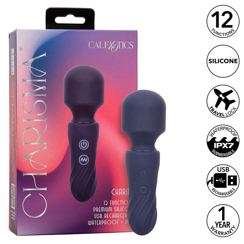 Charisma Charm Massager 12 Functions Purple | Niks.fi verkkokauppa