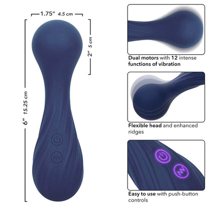 Charisma Temptation Massager 12 Functions Purple | Niks.fi verkkokauppa