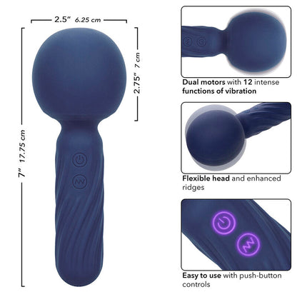 Charisma Seduction Massager 12 Functions 17.75 Cm X 6.25 Cm Purple | Niks.fi verkkokauppa