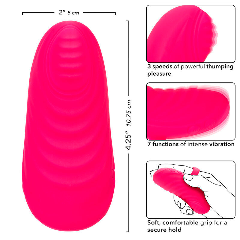 Envy Handheld Rolling Ball Massager 7 Vibrations Pink | Niks.fi verkkokauppa