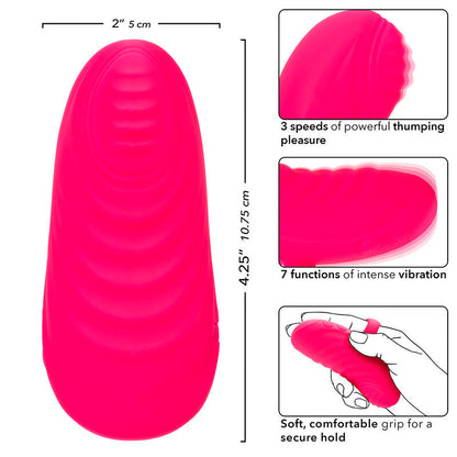 Envy Handheld Rolling Ball Massager 7 Vibrations Pink | Niks.fi verkkokauppa