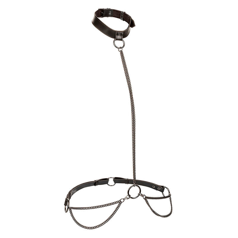 Euphoria Chain Halter Collar & Leash Plus Size | Niks.fi verkkokauppa