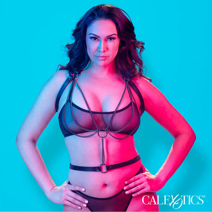 Euphoria Multichain Halter Harness Premium Plus Size | Niks.fi verkkokauppa