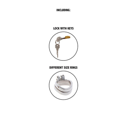 Extreme Chastity Cock Cage Metal | Niks.fi verkkokauppa