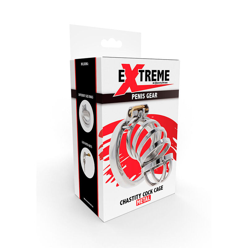 Extreme Chastity Cock Cage Metal | Niks.fi verkkokauppa